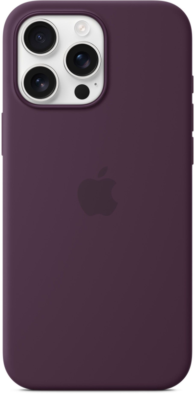 Чехол Apple для iPhone 16 Pro Max Silicone with MagSafe, сливовый