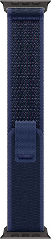 Apple Watch Ultra 2 GPS + Cellular, 49 мм, корпус черного из титана, ремешок Trail голубого цвета, размер M/L