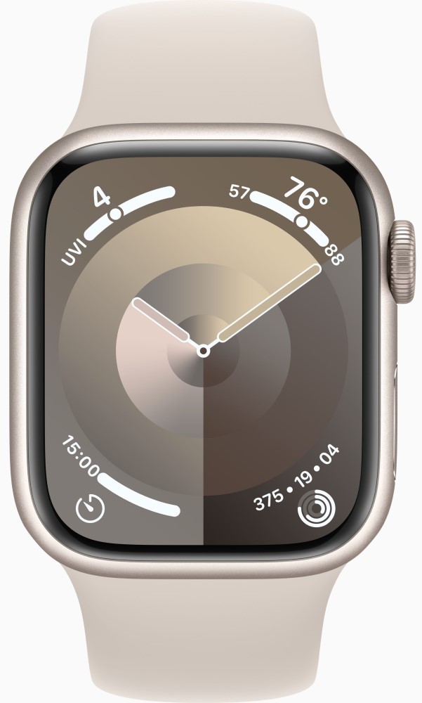 Apple Watch Series 9 GPS 45мм корпус из алюминия Сияющая звезда + ремешок Sport Band Сияющая звезда