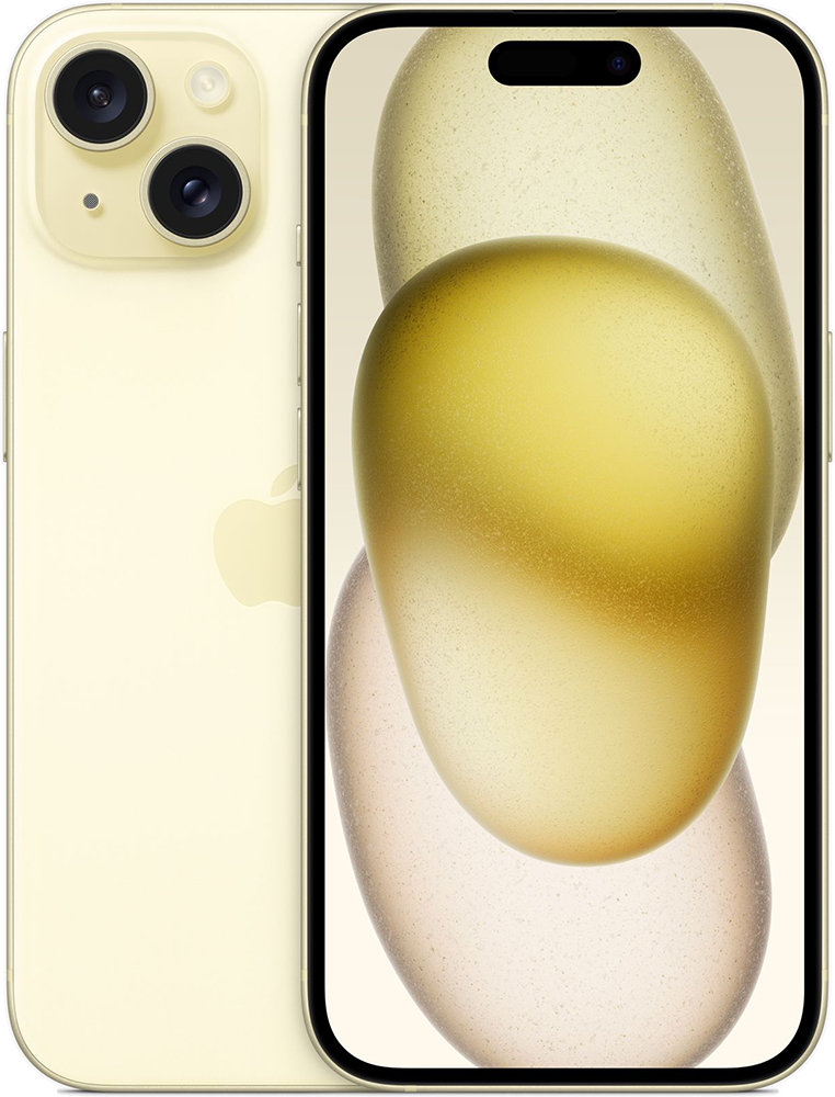 Apple iPhone 15 256Gb Yellow (1sim + eSim) (Без RuStore)