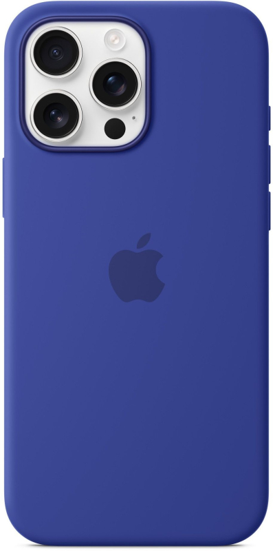 Чехол Apple для iPhone 16 Pro Max Silicone MagSafe, ультрамарин