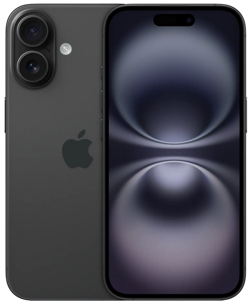 Apple iPhone 16 128Gb Black (1sim + eSim) (Без RuStore)